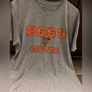 Gray BGSU sister t-shirt